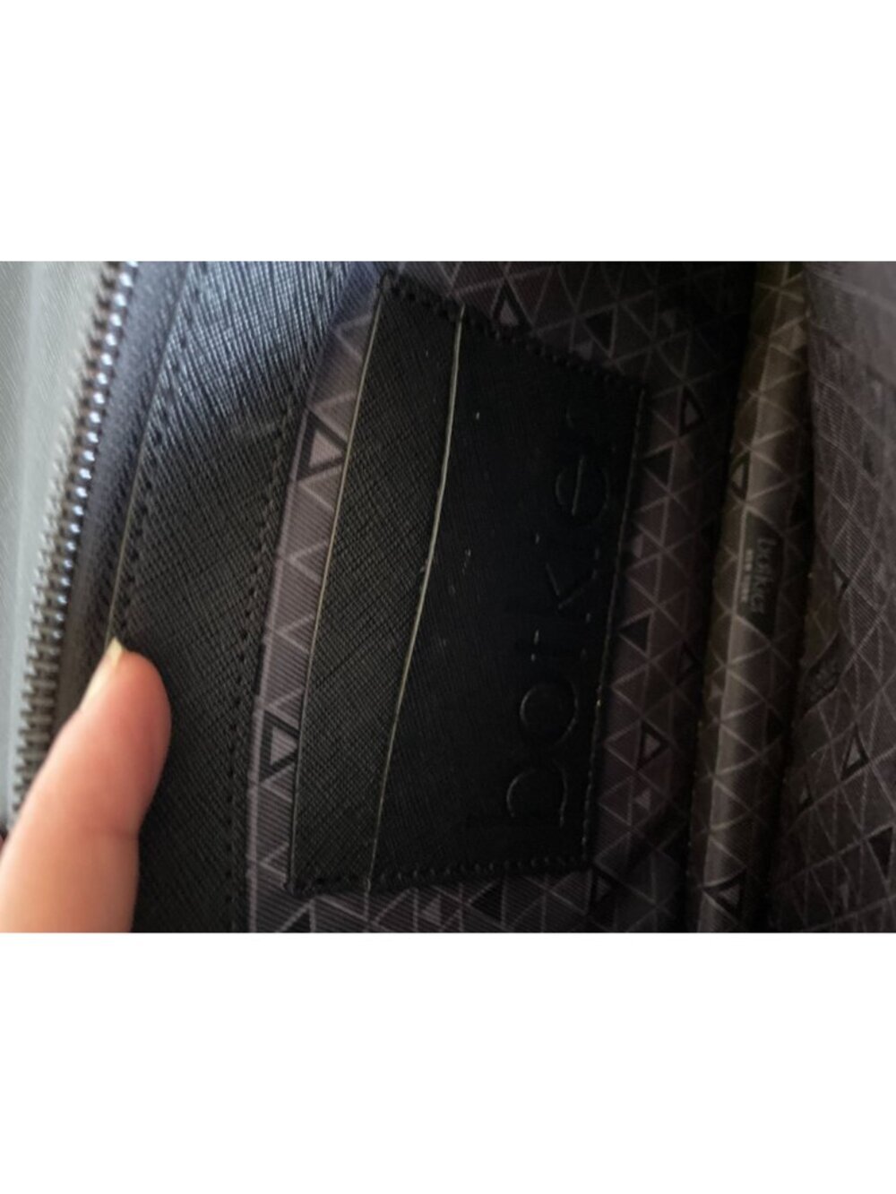 Botkier Cobble Hill Expander Leather Crossbody Bag - Black - Picture 10 of 13
